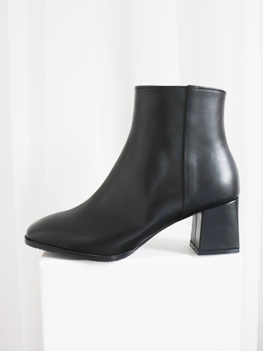 Light Modern Square Round Ankle Boots