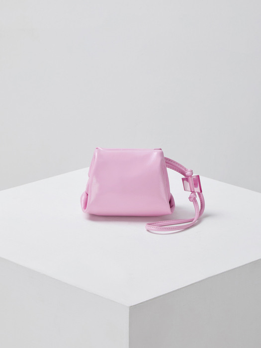 Mini pillow bag(glow pop pink)