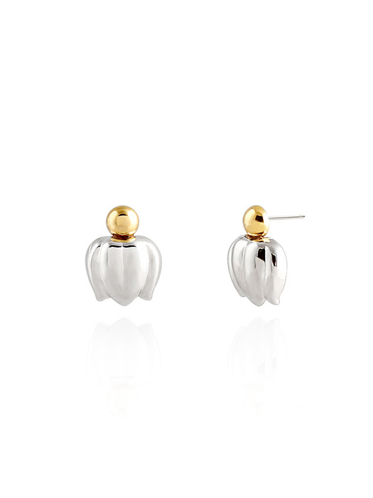 [silver925 post] bell flower earrings