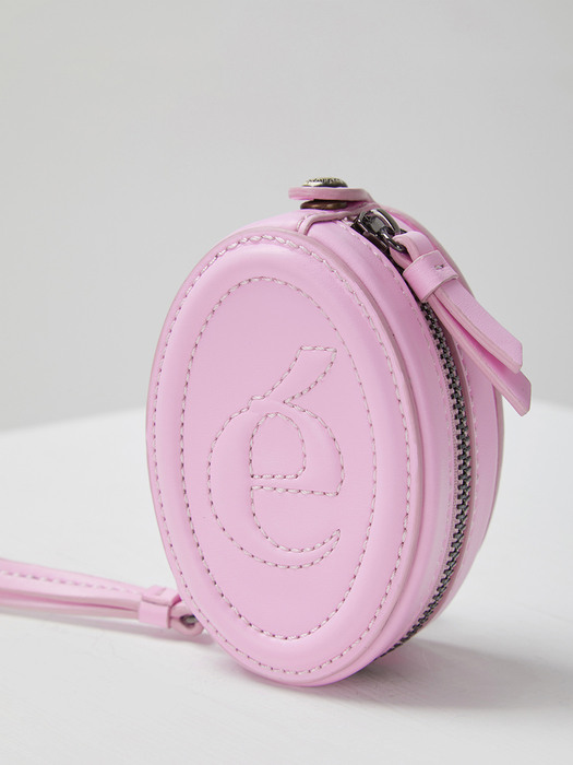 Macaroon bag(glow pop pink)