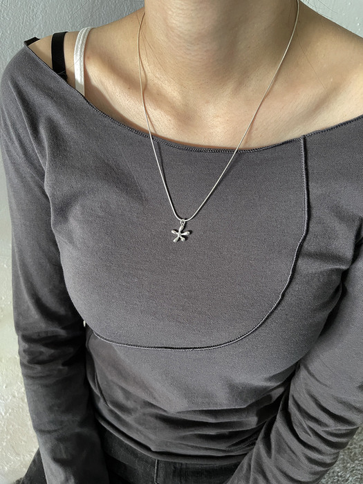 Silver 925 Star Pandant Necklace