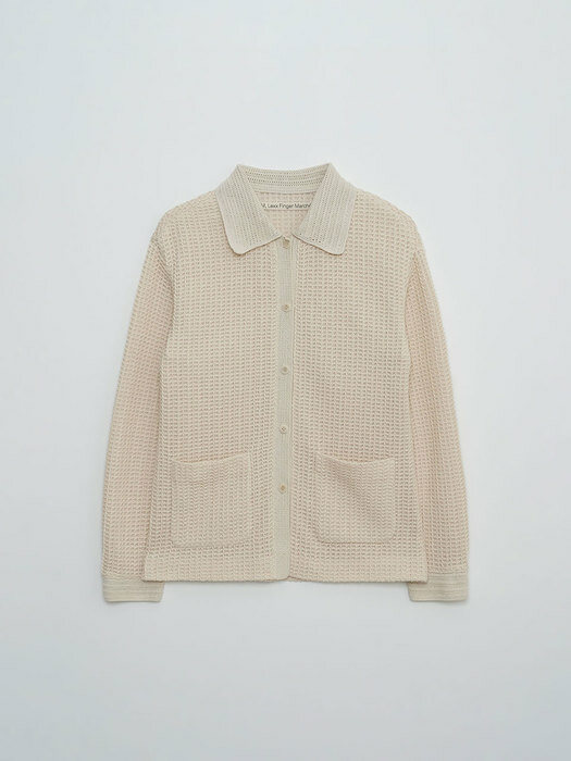 Hand Crochet Jacket / Cream