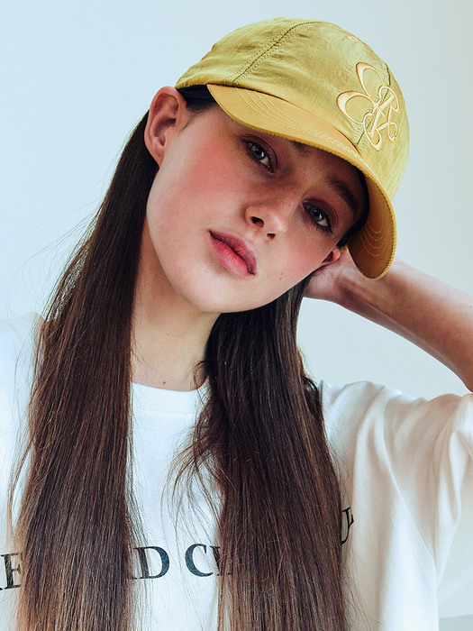 RECLOW RWL REC NYLON BALL CAP [MUSTARD]