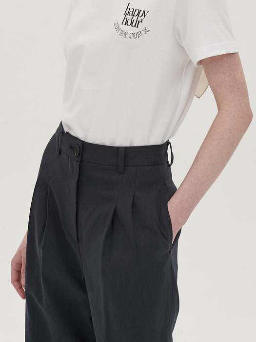 classic linen pants_navy