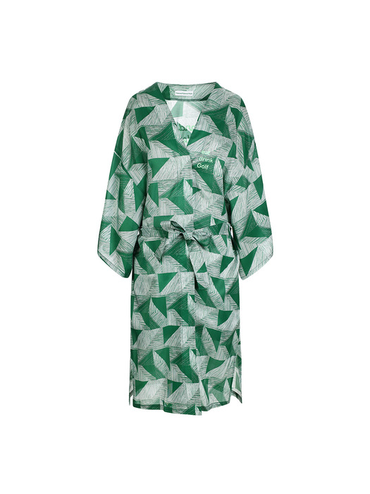 100% 풍기인견 summer shower gown_green