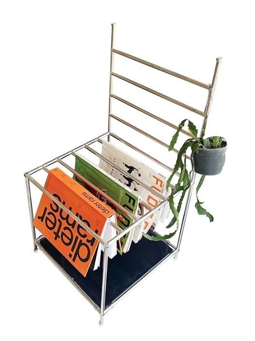 Chair module shelf