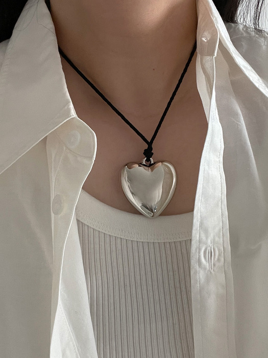 Big Heart Necklace_NC266