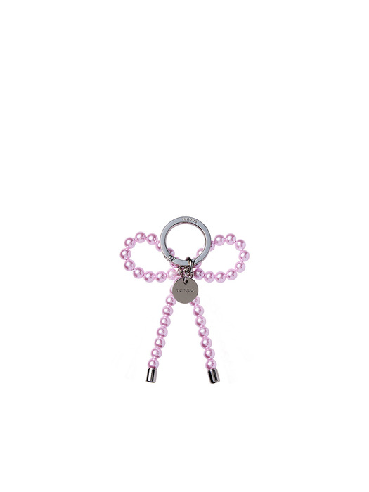 Pearl Ribbon Charm (펄 리본 참) Pink