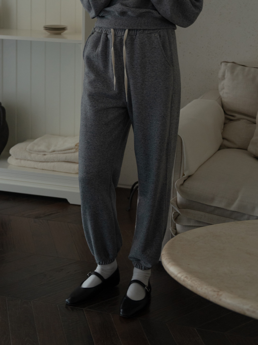 Tillidie soft sweatpants(Deep gray)