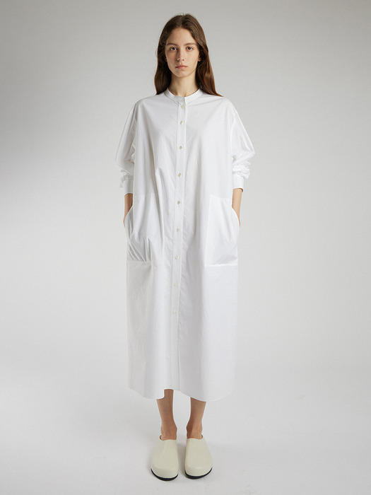 Perth shirt one-piece_off white