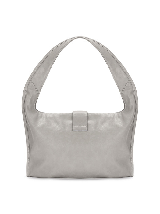 VERROU SQUARE SHOULDER BAG IN GREY