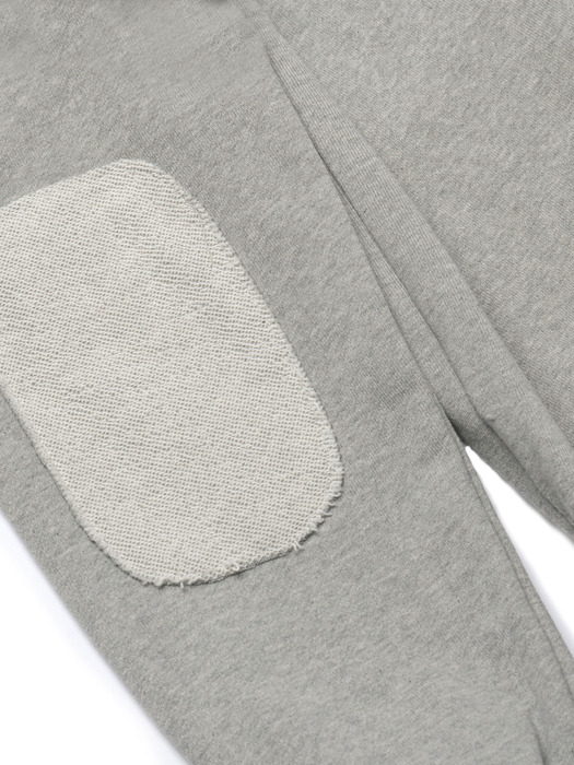 reverse color scheme french terry cardigan_grey