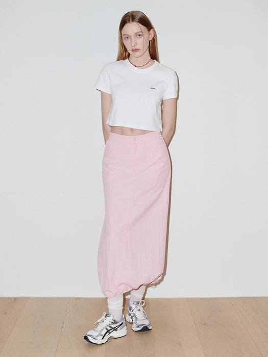 Nylon String Skirt PINK