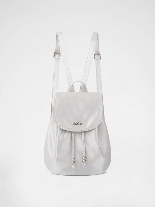 SOFT SILKY BACK PACK / SILVER