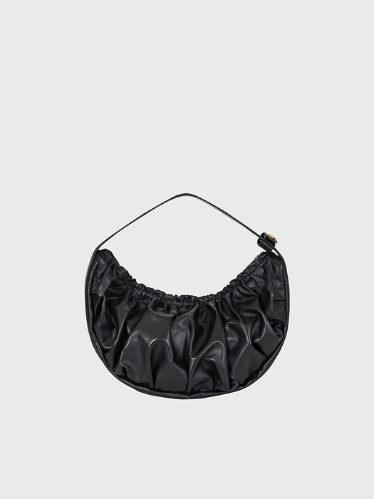 HEYDEN Shirring Shoulder Bag - Black