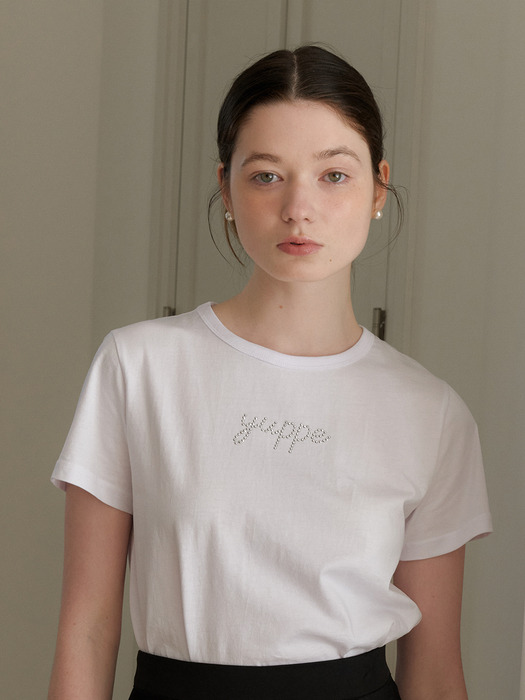 DOTTED YUPPE T-SHIRT_WHITE