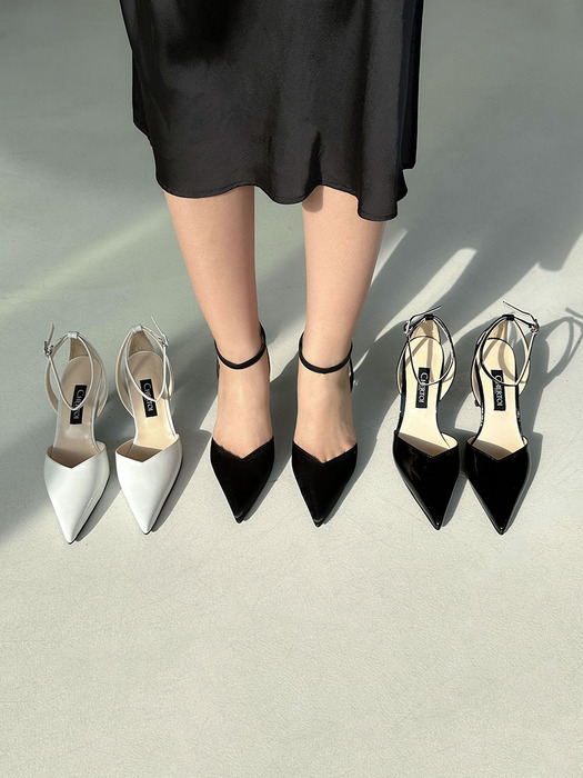 V-Cut Pumps 3Colors