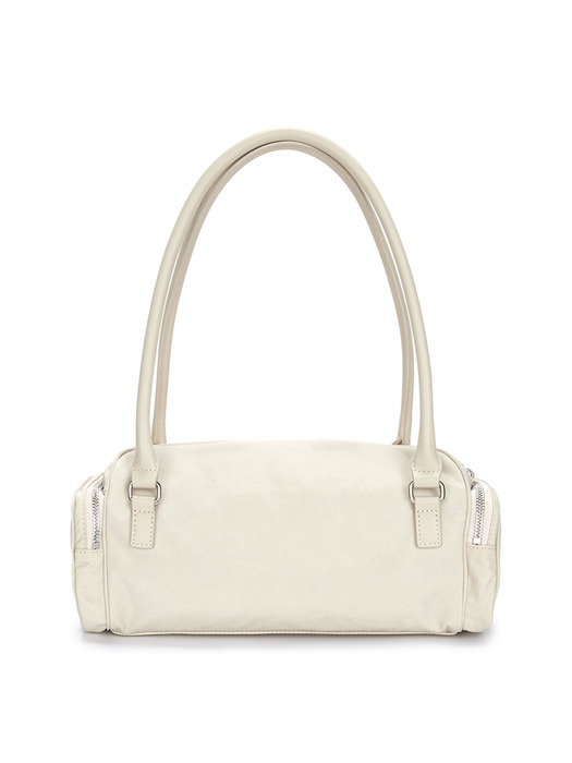 NYLON BOSTON BAG IN BEIGE