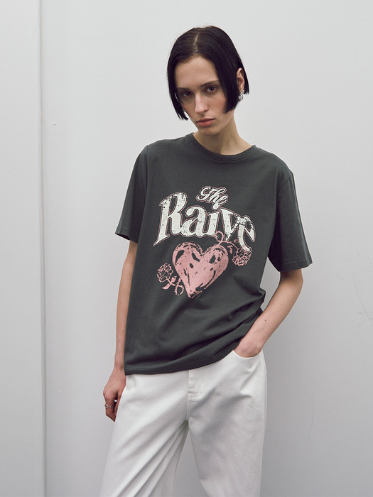 Drawing Heart Graphic T-shirts VW4AE101_3color