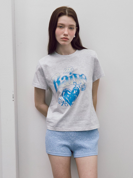 Drawing Heart Graphic T-shirts VW4AE101_3color
