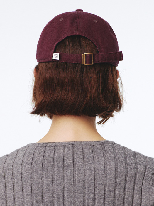 Logo Cap UNISEX Burgundy