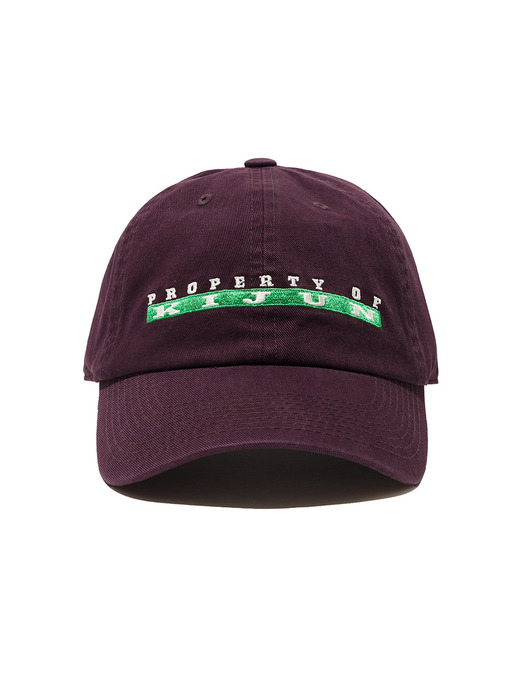 Logo Cap UNISEX Burgundy