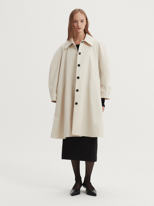 FONDE TRENCH COAT (CREAM)