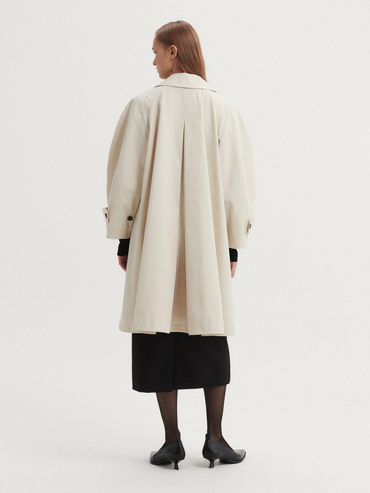 FONDE TRENCH COAT (CREAM)