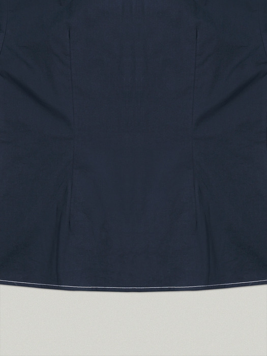 STITCH POINT LINE SHIRT [NAVY]