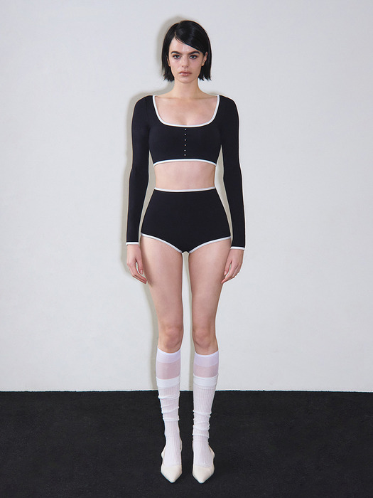 볼 라인 클래식 비키니브라 (Black)