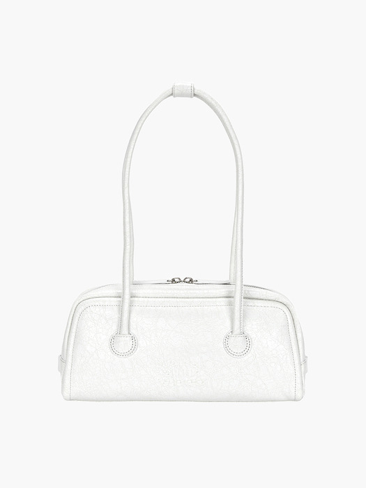 SOFT BAGUETTE BAG_off white cracked