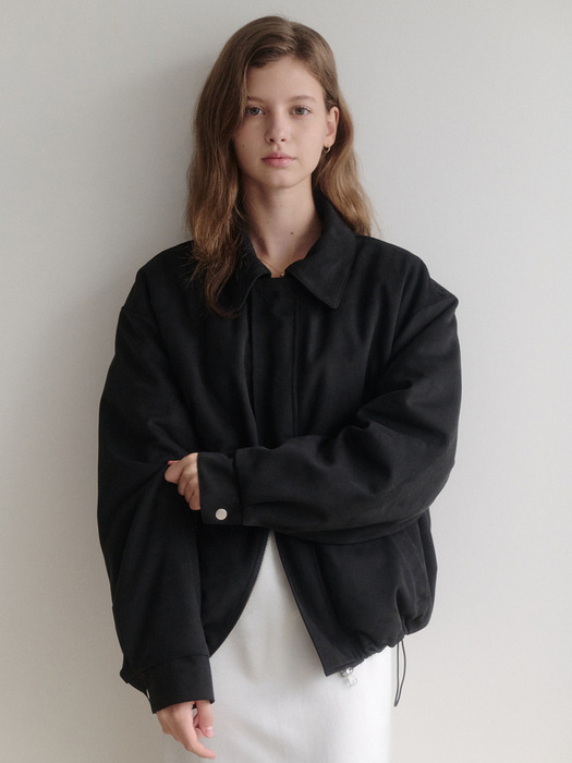 [봄버젼]Les Suede Padding Jacket (brown)