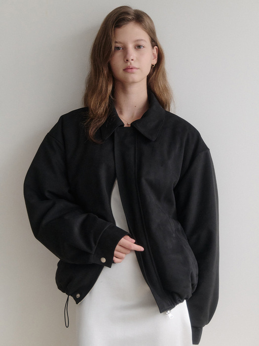 [봄버젼]Les Suede Padding Jacket (brown)