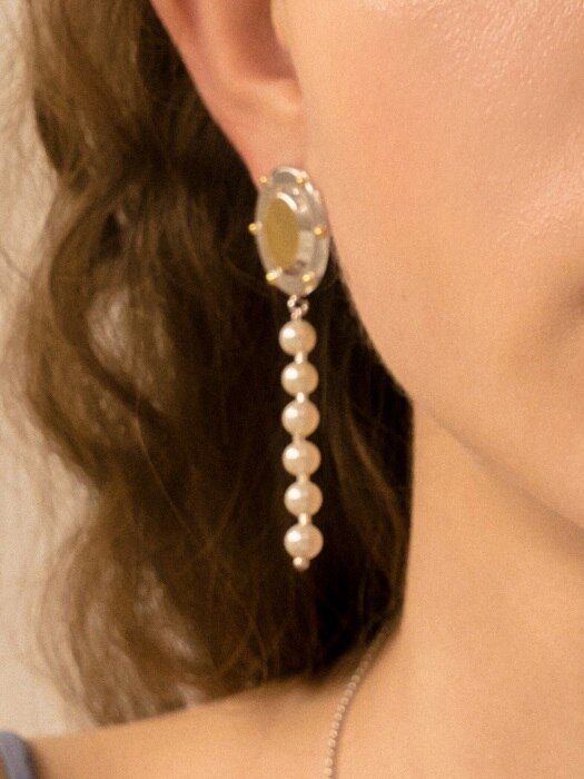 Precious Earrings with Pearls