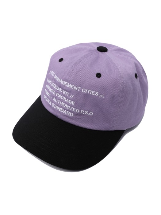 LMC SQUAD SKATER CAP powder purple
