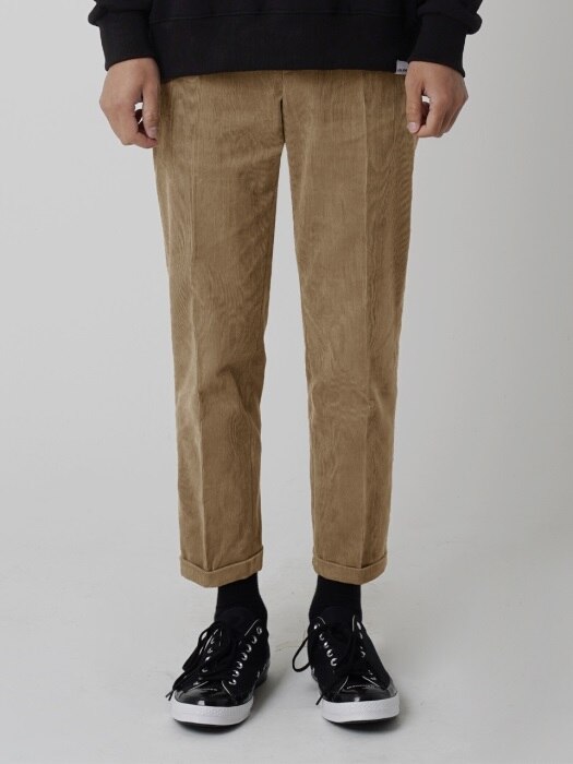 WASHED CORDUROY BANDING PANTS