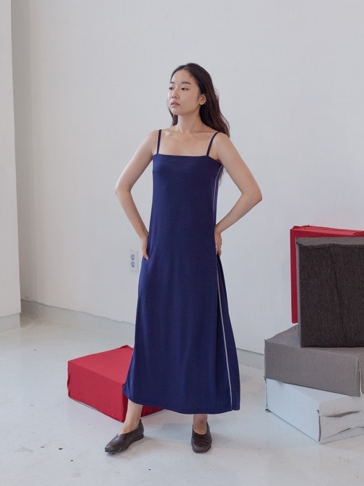 Cozy lovable dress - deep blue