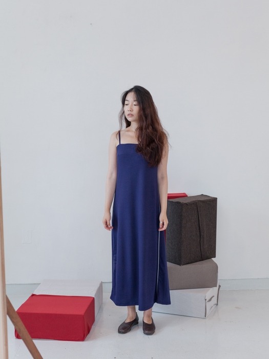 Cozy lovable dress - deep blue