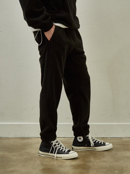 Fleece Jogger Pants_Black