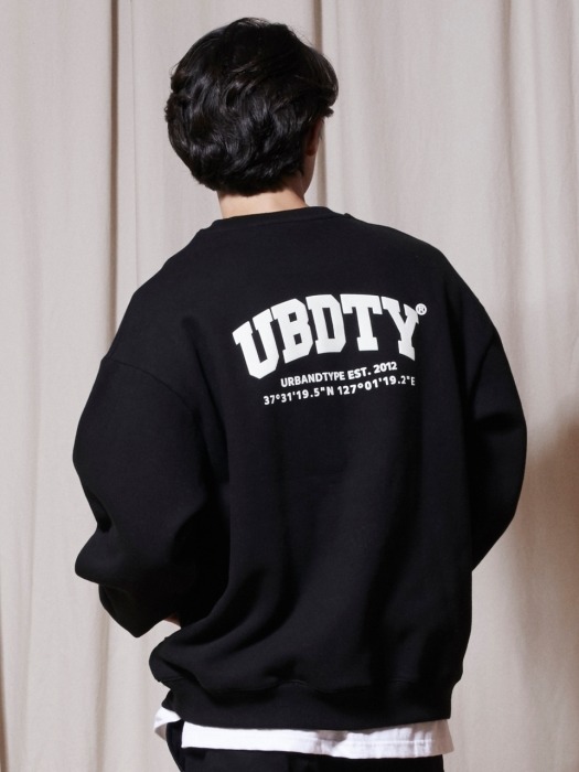 LT299_Season Logo sweatshirts_Black