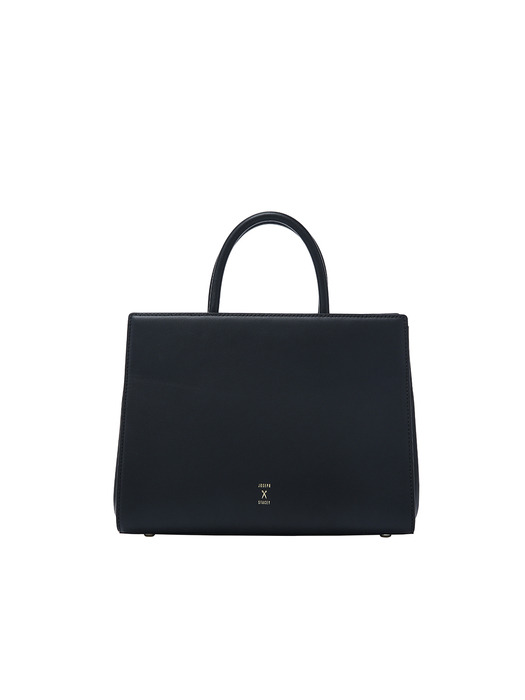 Lucky Pleats Tote M Rich Black