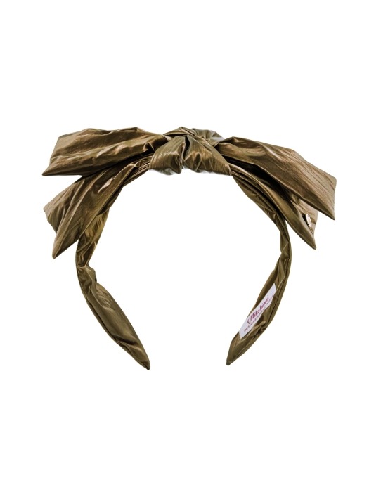 Flexible Ribbon Headband (Bronze)