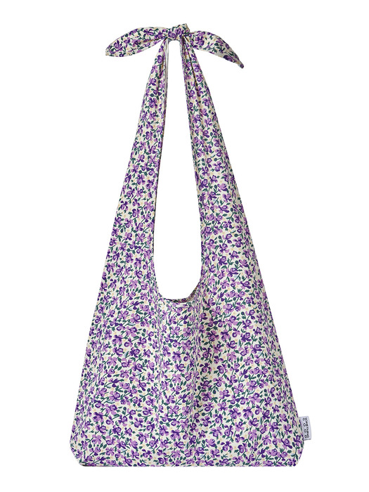Floral Print Tie Eco Bag_3 Color