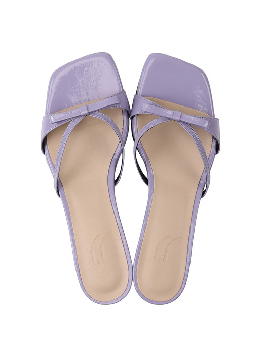 Y.01 Jane candy kitten mules / YY20S-S44 Lilac
