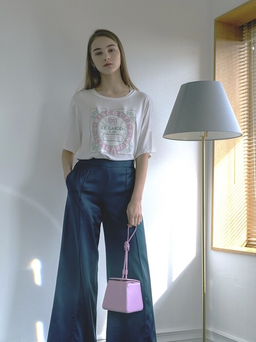 Satin Wide Trousers