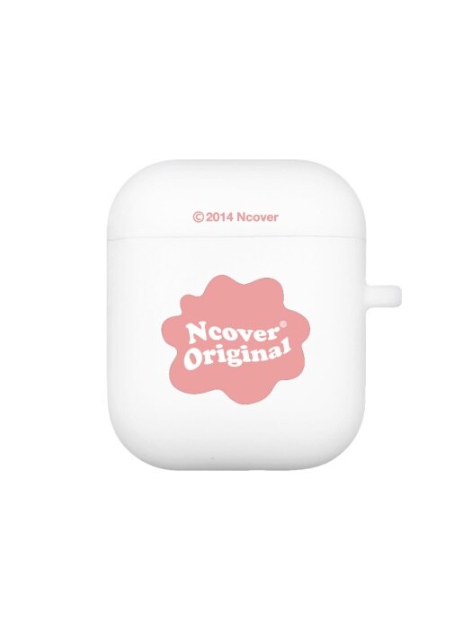 Cloud shape logo-white(airpods jelly)