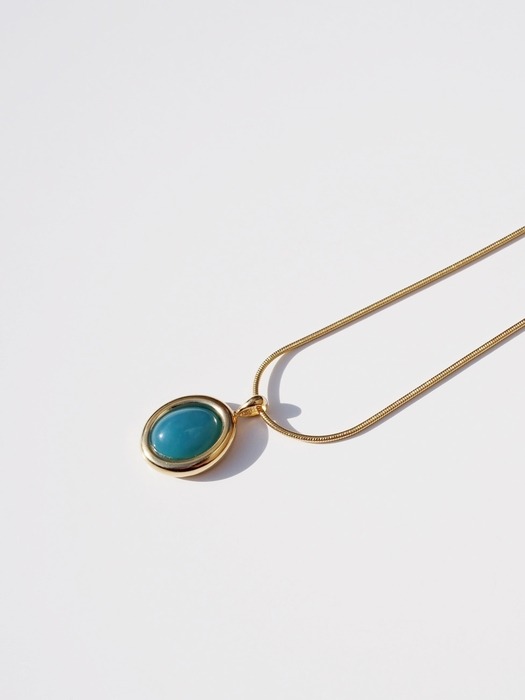 pupil necklace_blue jade