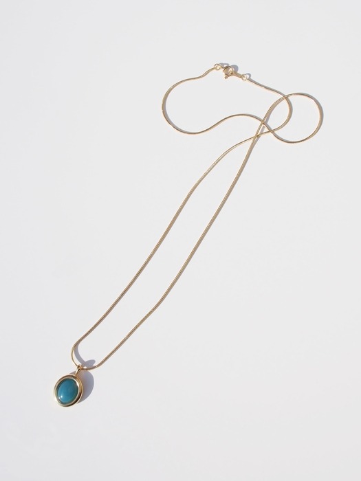 pupil necklace_blue jade
