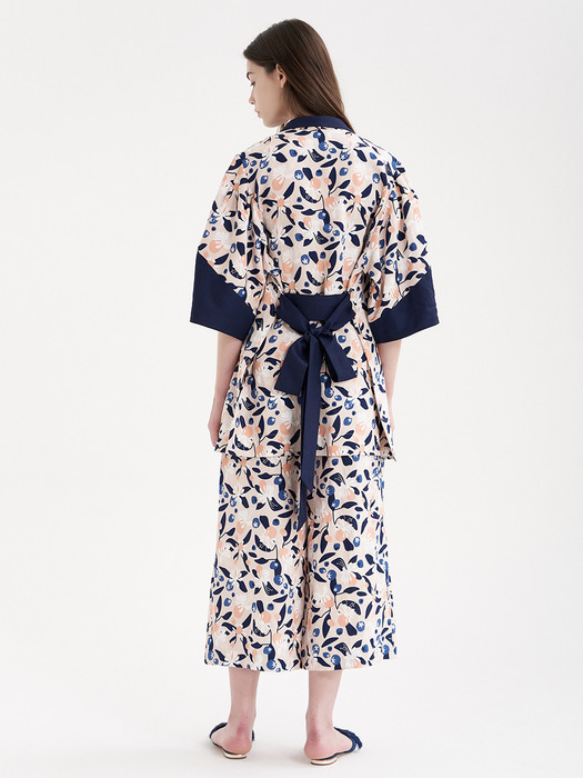 Ellie Kimono Jacket (Peach Breeze)