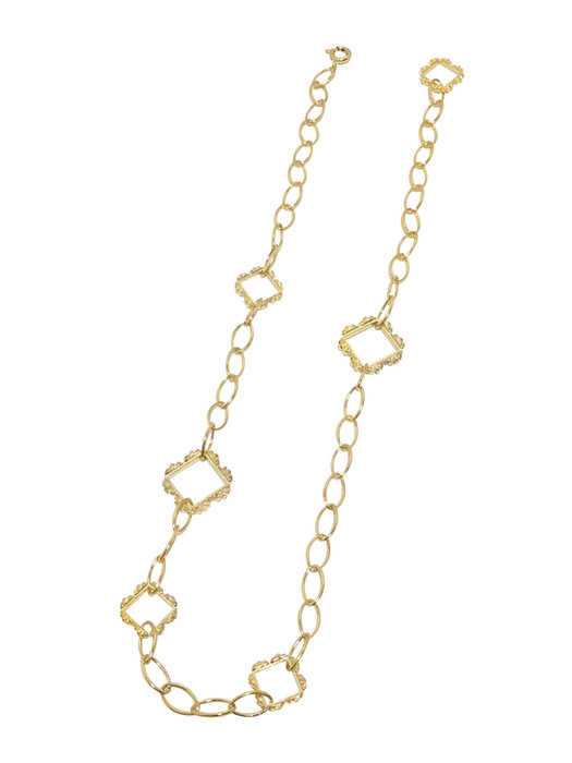 lace frame chain N (2) (Silver / Gold)